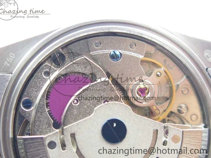 MiroTime 0402 Datejust 31mm 278275 SS Crystal Bezel BP Maker Best Edition Pink Roman Dial Crystal @6 on SS President Bracelet Contemporary 3082